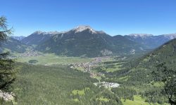 Ehrwald Seeben Tal Blick Panorama